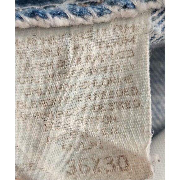 L.L. Bean Blue Jeans Men's 36 X 30 - Picture 4 of 6